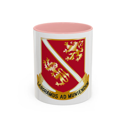 291 Engineer Battalion (U.S. Army) Accent Coffee Mug
