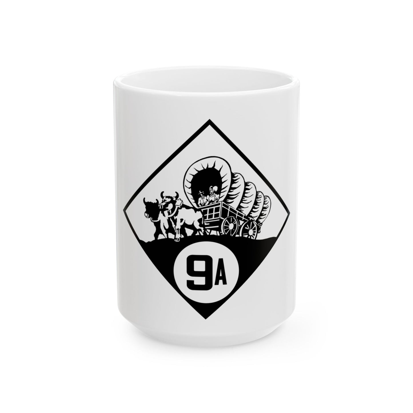 N-9A 1926 (Nebraska) (Road Sign) White Coffee Mug