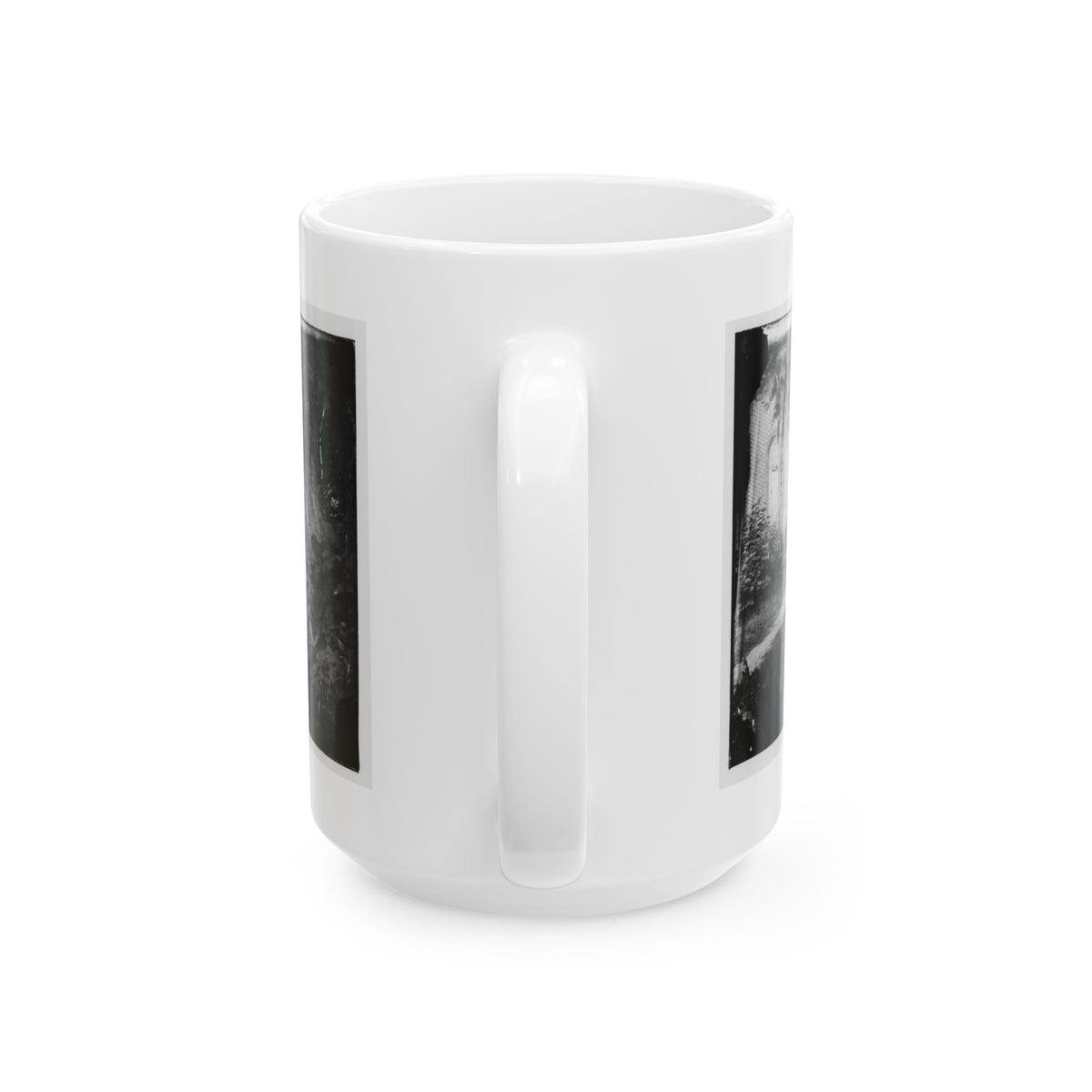 Churchyard With Graves (U.S. Civil War) White Coffee Mug