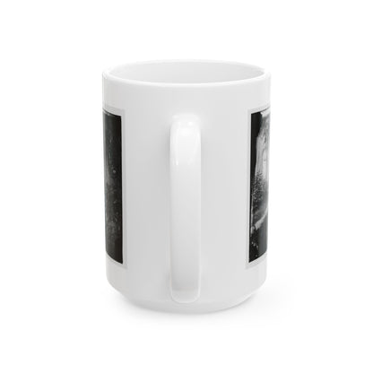 Churchyard With Graves (U.S. Civil War) White Coffee Mug