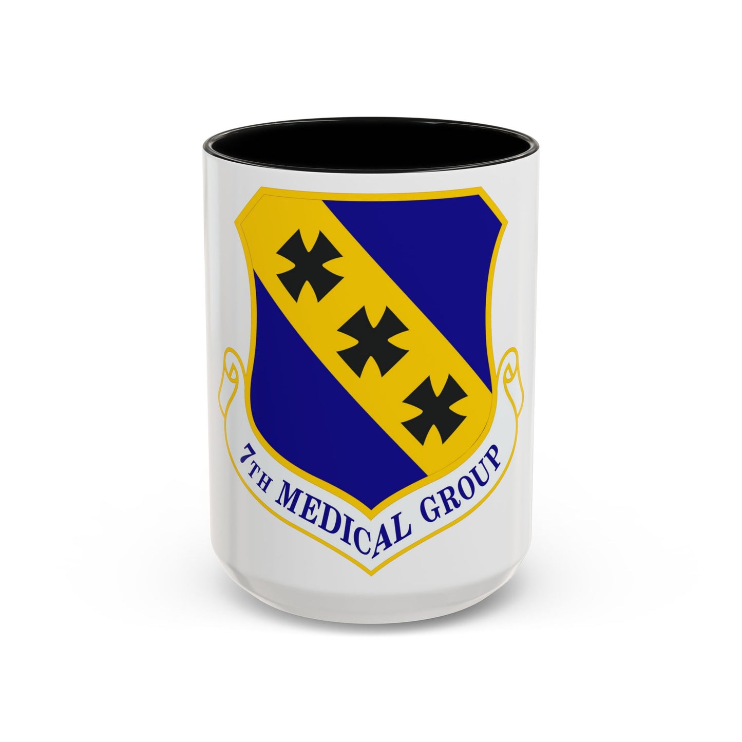 7th Medical Group (U.S. Air Force) Accent Coffee Mug