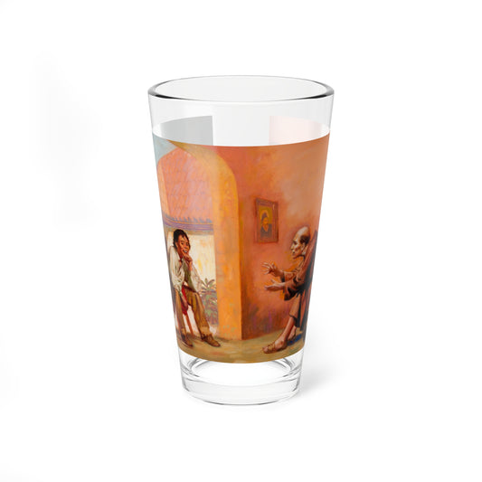 Squanto and the Miracle of Thanksgiving, interior illustrations (1), 2012 (Magazine Illustration) Pint Glass 16oz