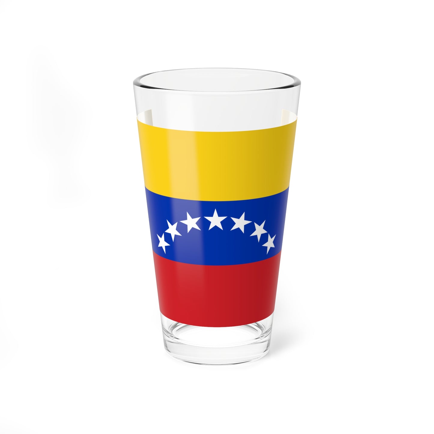 Flag of Venezuela 1930-2006 Big stars variant 2 (Venezuela) Pint Glass 16oz