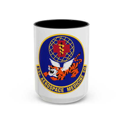 23d Aerospace Medicine Squadron (U.S. Air Force) Accent Coffee Mug