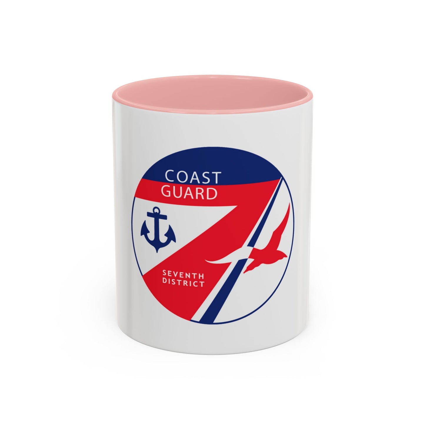 Coast Guard Seventh District (U.S. Coast Guard) Accent Coffee Mug