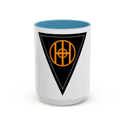 83rd Infantry Division SSI (U.S. Army) Accent Coffee Mug
