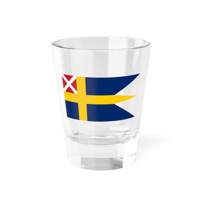 Ensign of Sweden and Norway 1815-1844 (Estonia) Shot Glass 1.5oz
