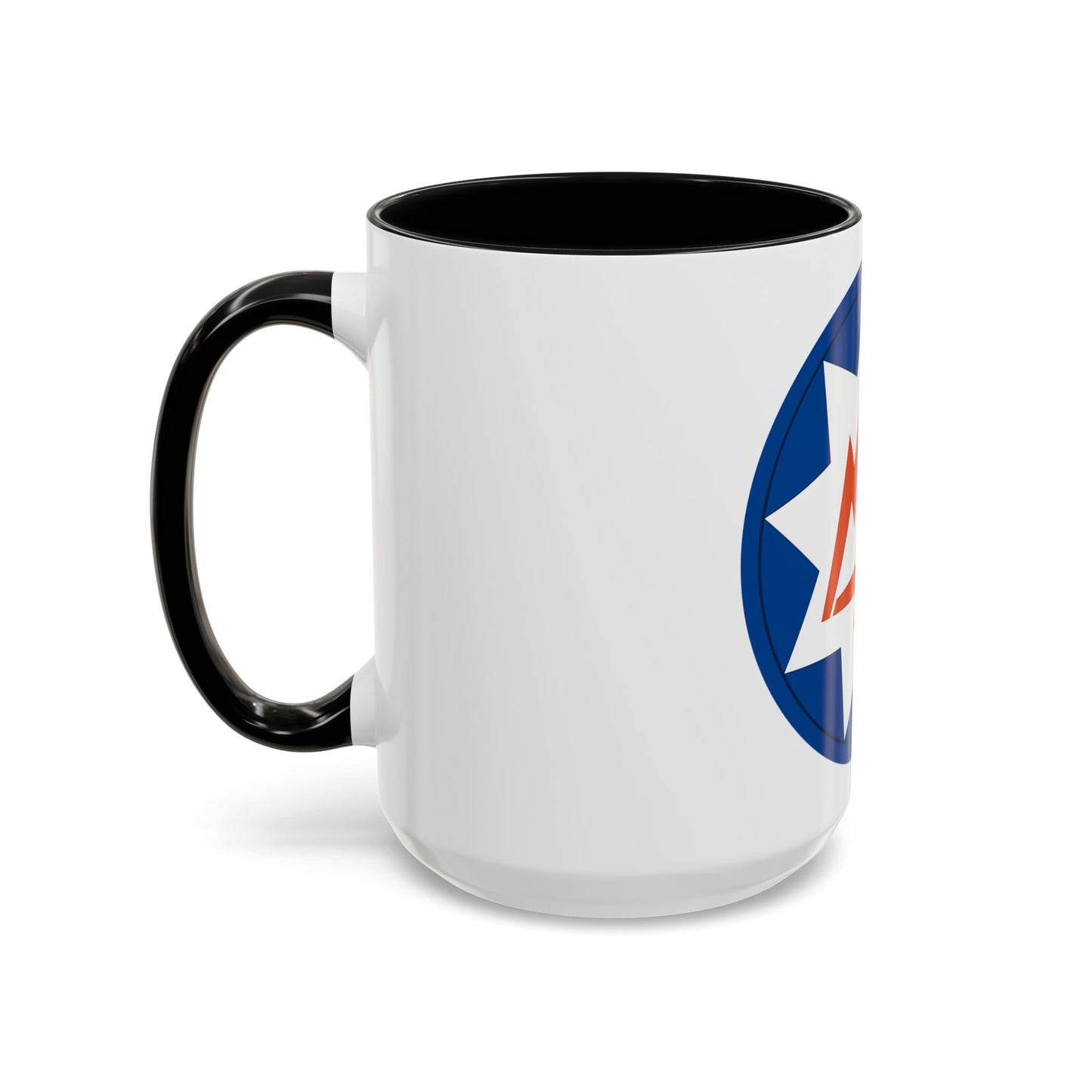 93rd Signal Brigade 2 (U.S. Army) Accent Coffee Mug