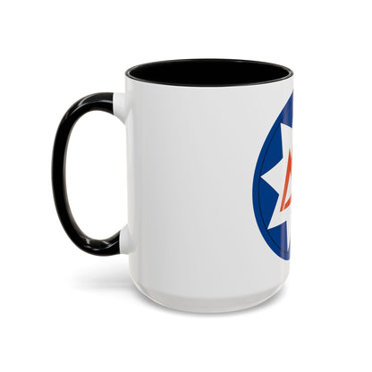 93rd Signal Brigade 2 (U.S. Army) Accent Coffee Mug