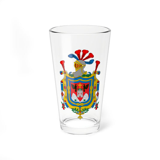 Escudo de Quito TVH (Ecuador) (Coat of Arms) Pint Glass 16oz