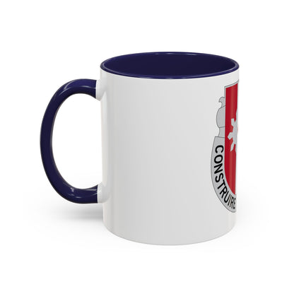 961 Engineer Battalion (U.S. Army) Accent Coffee Mug