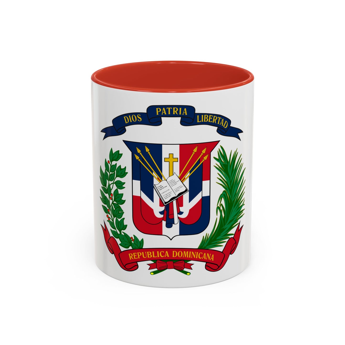 Coat of arms of the Dominican Republic - Accent Coffee Mug