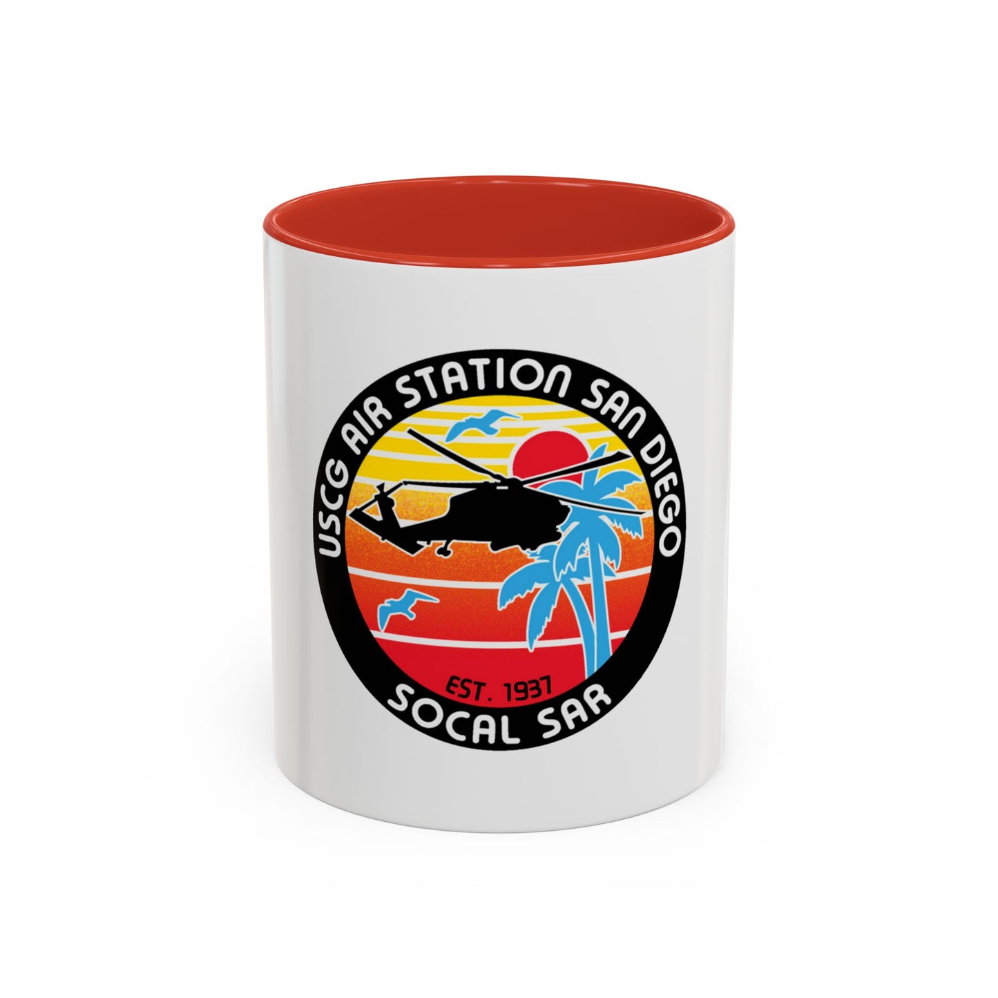 USCG Sector San Diego SOCAL SAR (U.S. Coast Guard) Accent Coffee Mug