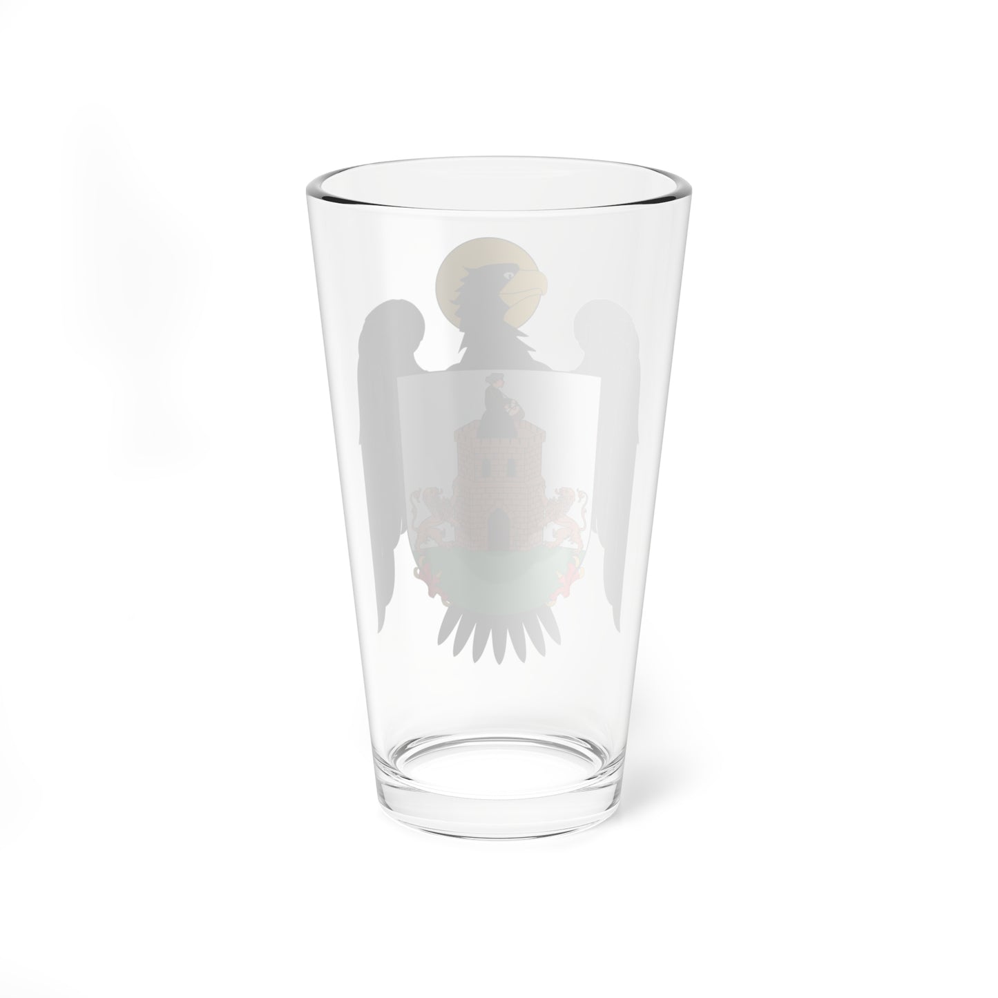 Escudo de Cantavieja águila (Spain) (Coat of Arms) Pint Glass 16oz