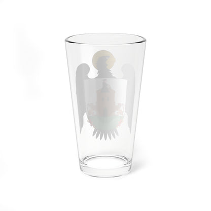 Escudo de Cantavieja águila (Spain) (Coat of Arms) Pint Glass 16oz