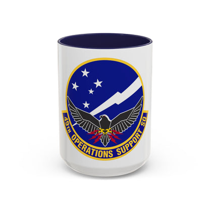 49th Operations Support Squadron (U.S. Air Force) Accent Coffee Mug