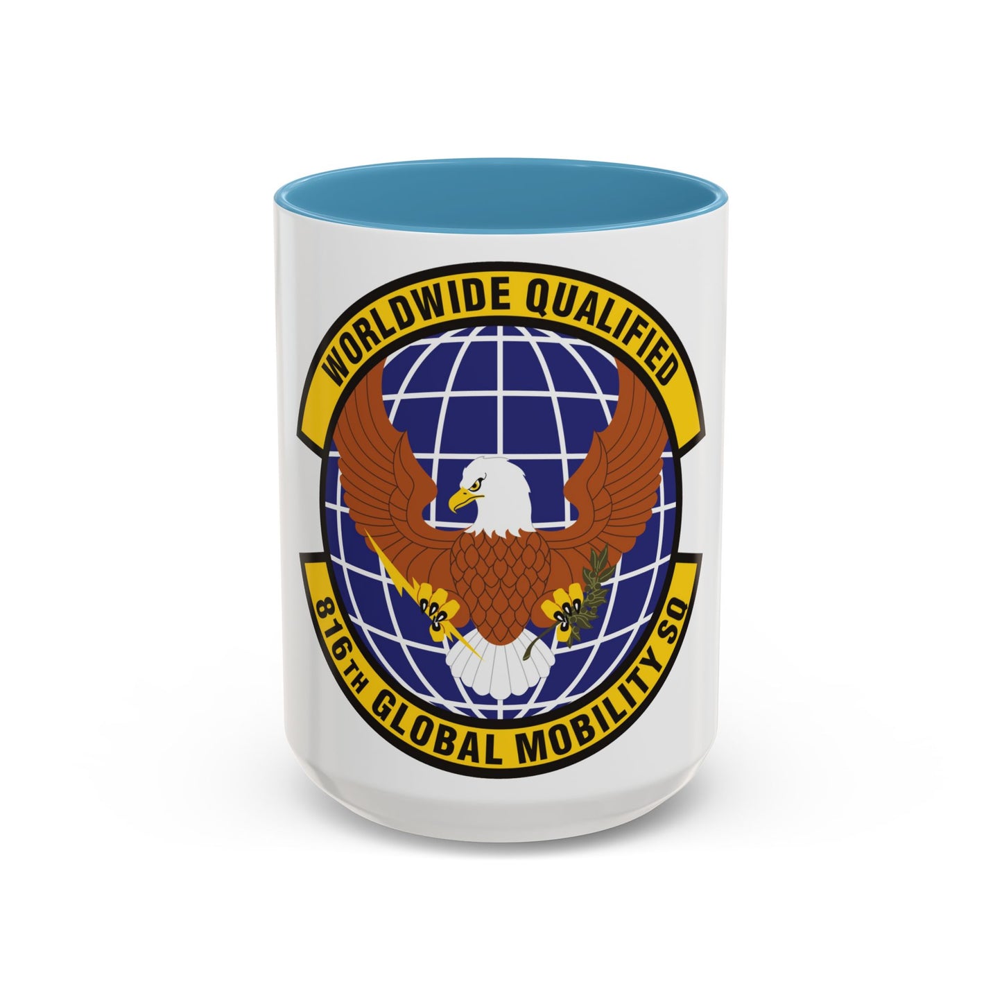 816th Global Mobility Squadron (U.S. Air Force) Accent Coffee Mug