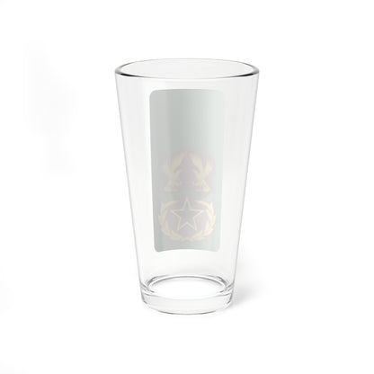 Ghana Army OF 10 (Ghana) (Military Rank) Pint Glass 16oz