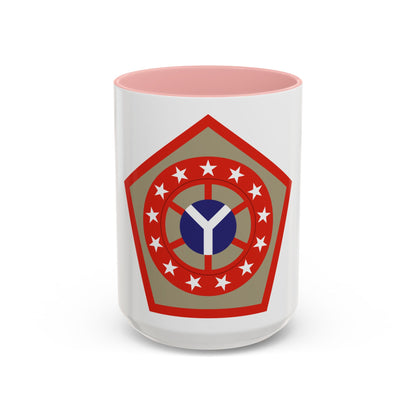 108th Sustainment Brigade (U.S. Army) Accent Coffee Mug