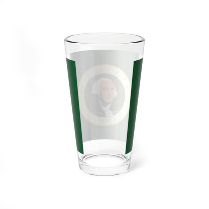 Flag of the State of Washington 1923-1967 (United States) Pint Glass 16oz