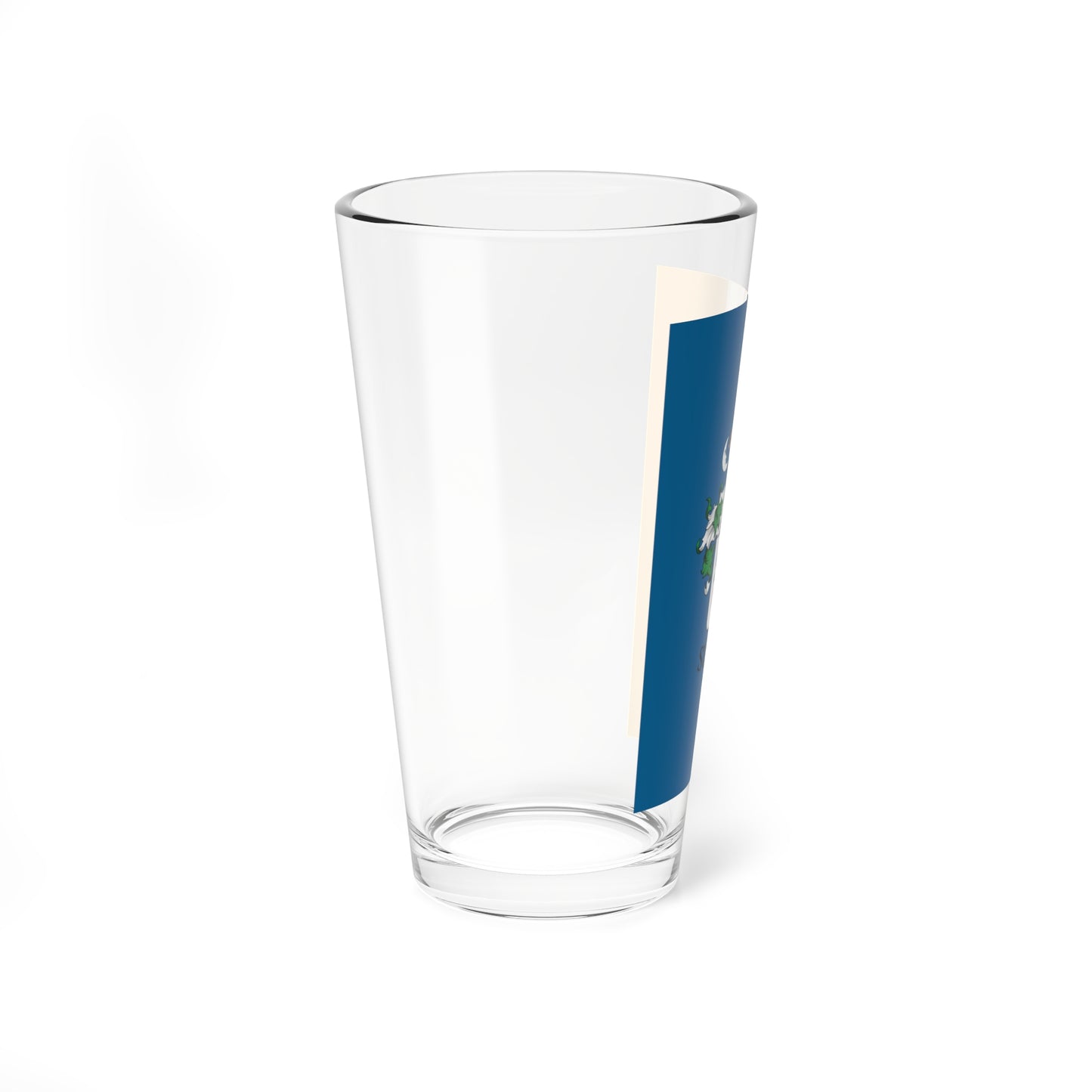 Flag of Sumeg (Hungary) Pint Glass 16oz