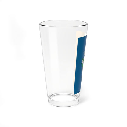 Flag of Sumeg (Hungary) Pint Glass 16oz