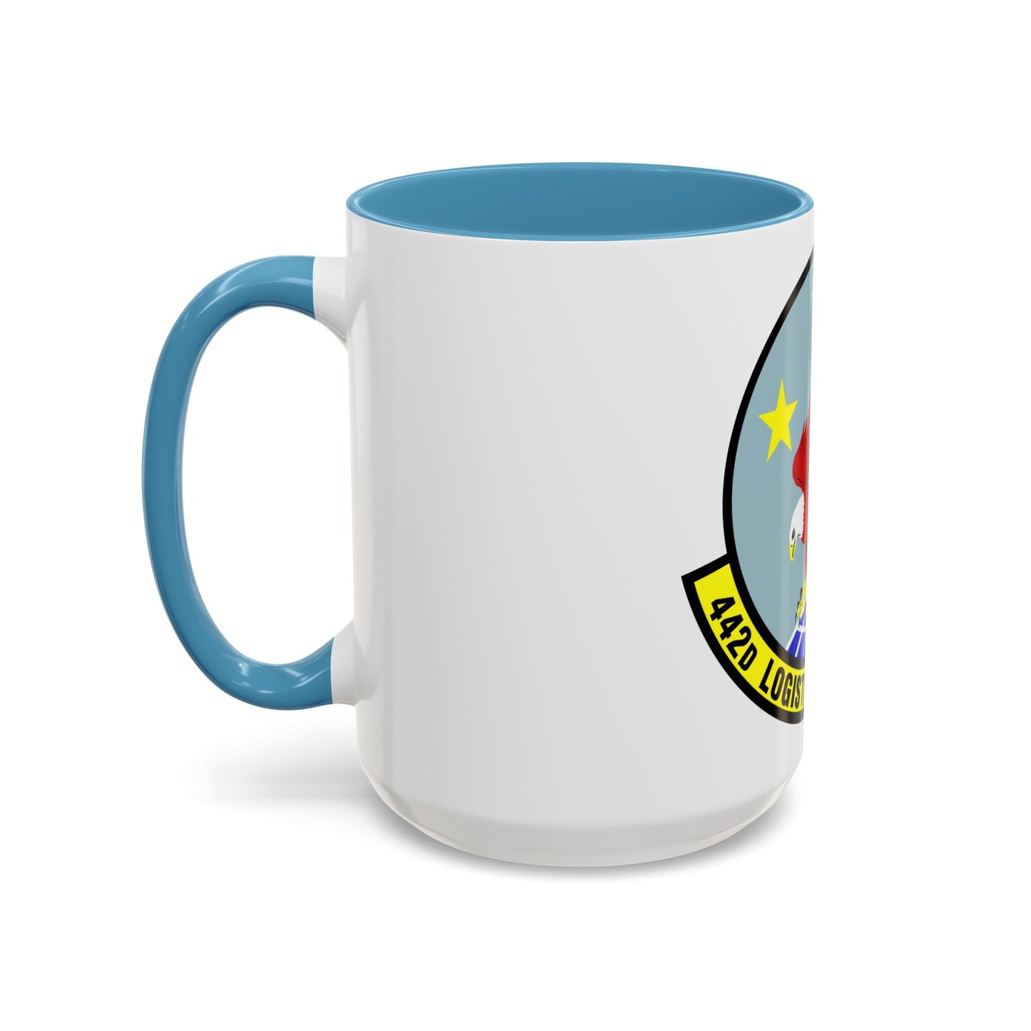 442d Logistics Support Squadron (U.S. Air Force) Accent Coffee Mug