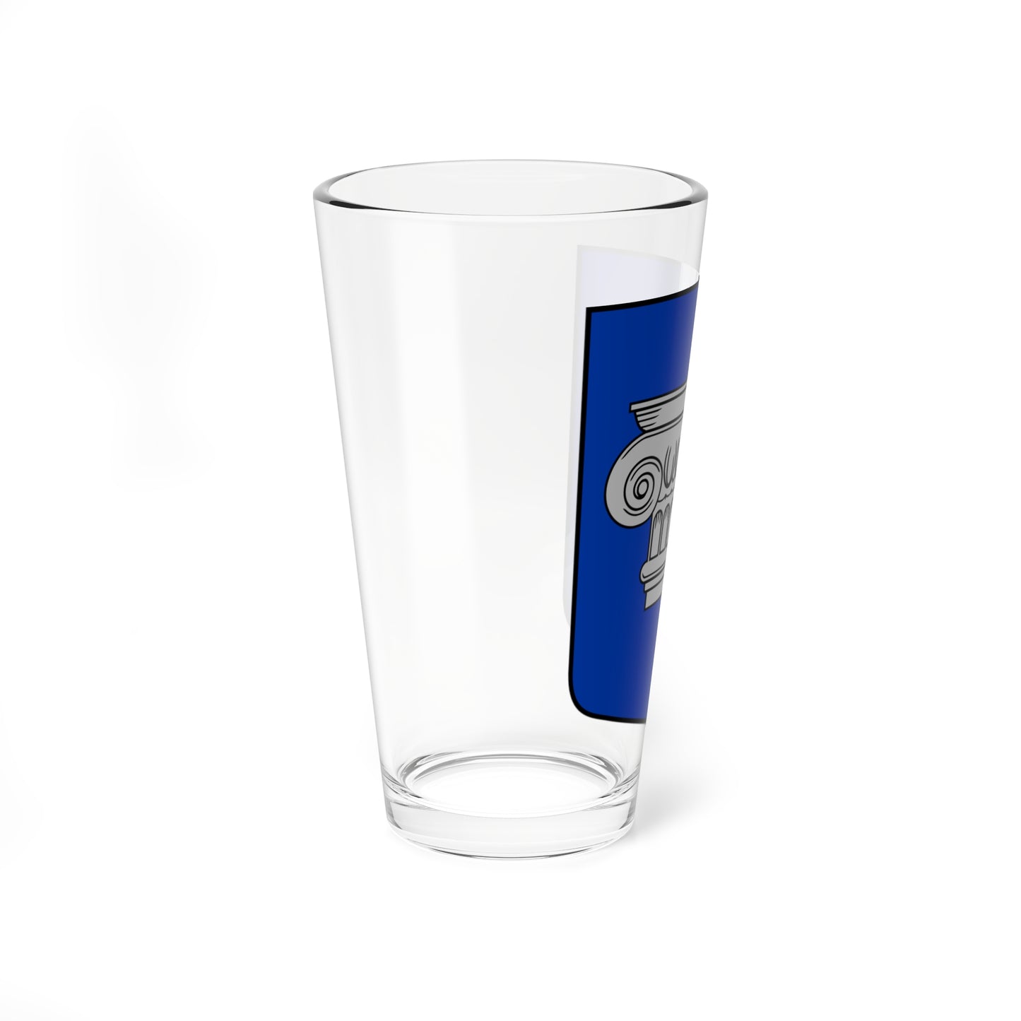 Dāviņu pagasta ģerbonis (Latvia) (Coat of Arms) Pint Glass 16oz