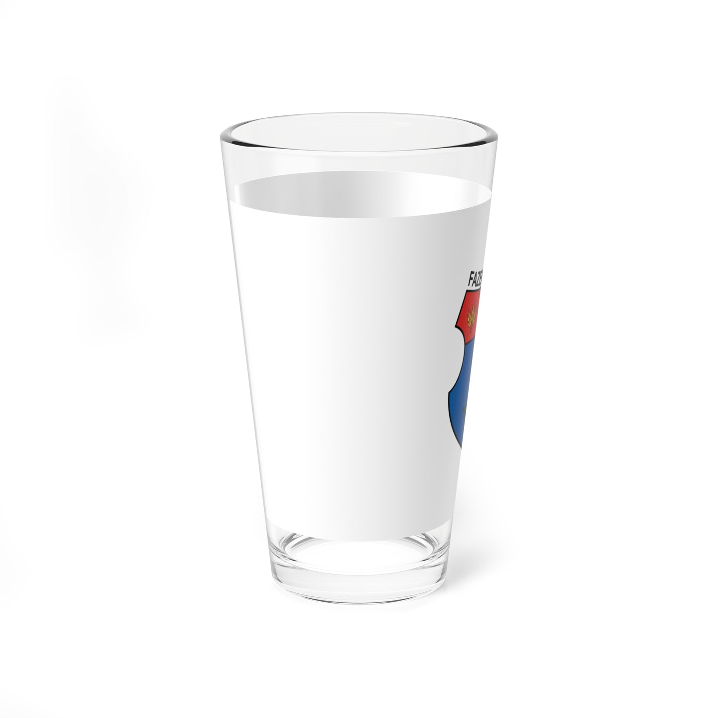 Flag of Fazekasboda (Hungary) Pint Glass 16oz