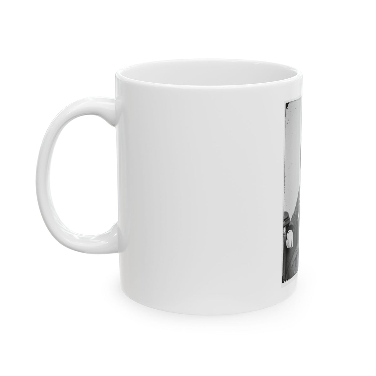 Portrait Of Brig. Gen. Thomas W. Sherman, Officer Of The Federal Army (U.S. Civil War) White Coffee Mug