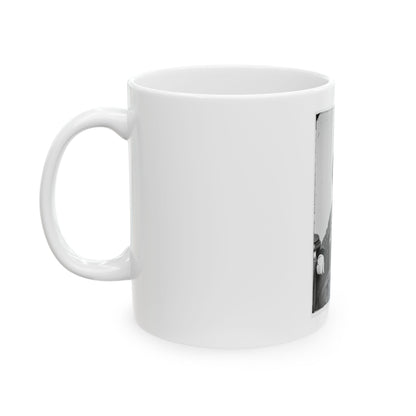 Portrait Of Brig. Gen. Thomas W. Sherman, Officer Of The Federal Army (U.S. Civil War) White Coffee Mug