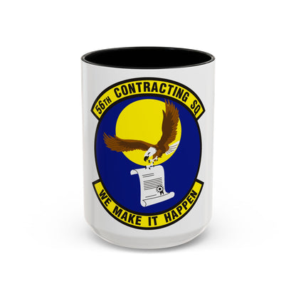 56th Contracting Squadron (U.S. Air Force) Accent Coffee Mug