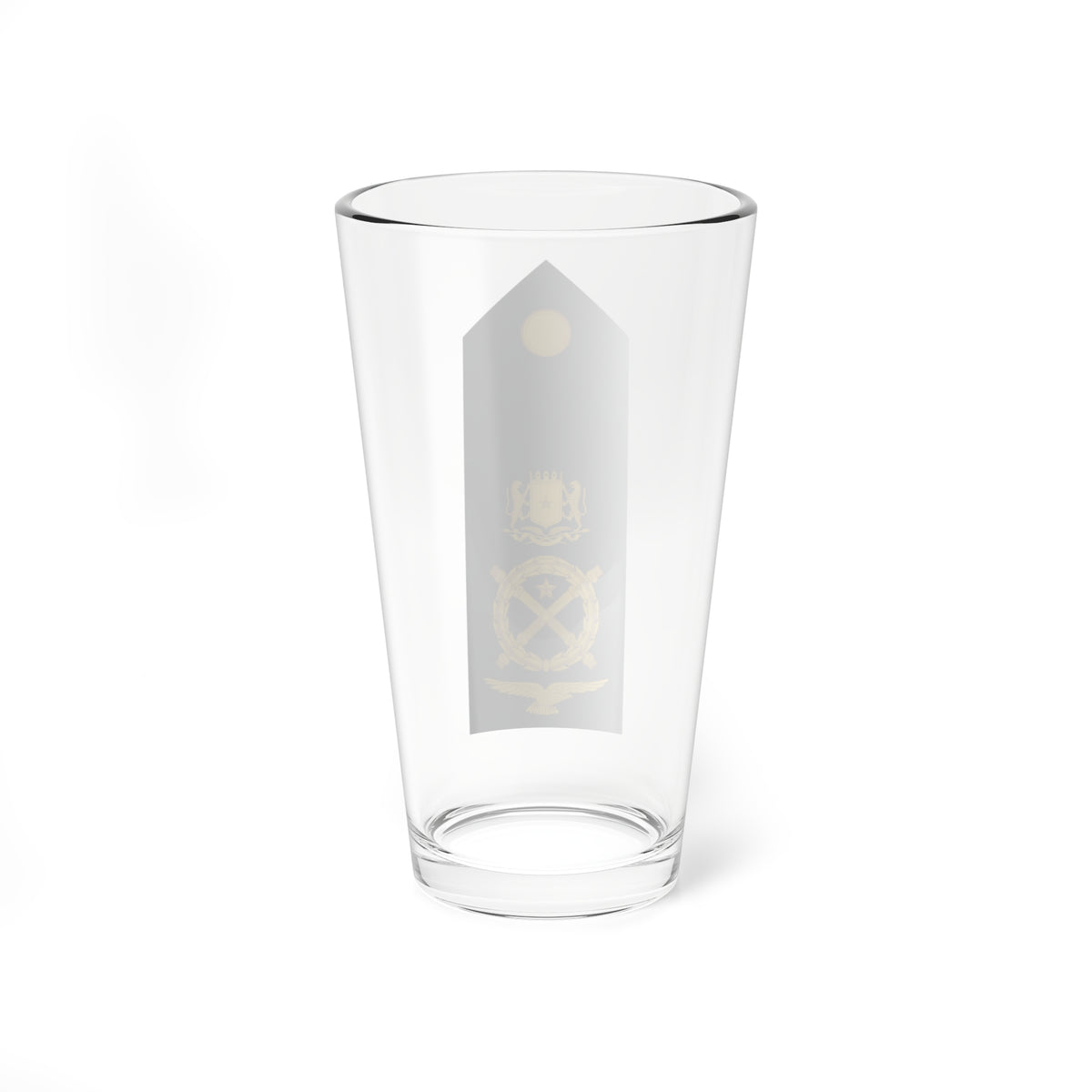 15 Somali Air Force MG (Mali) (Military Rank) Pint Glass 16oz