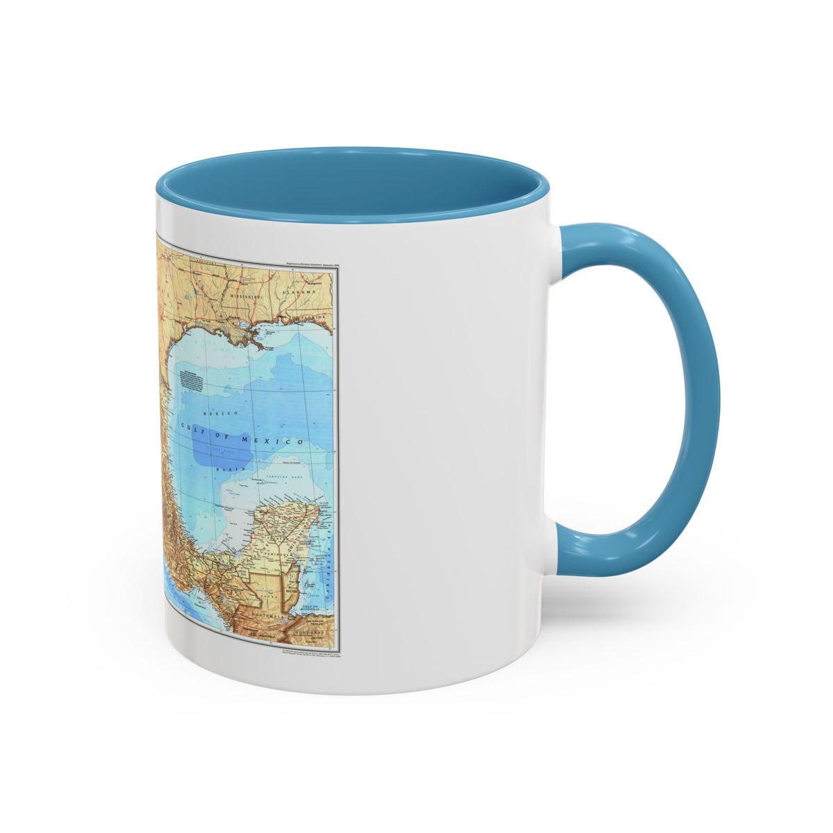 North America - Mexico (1994) (Map) Accent Coffee Mug