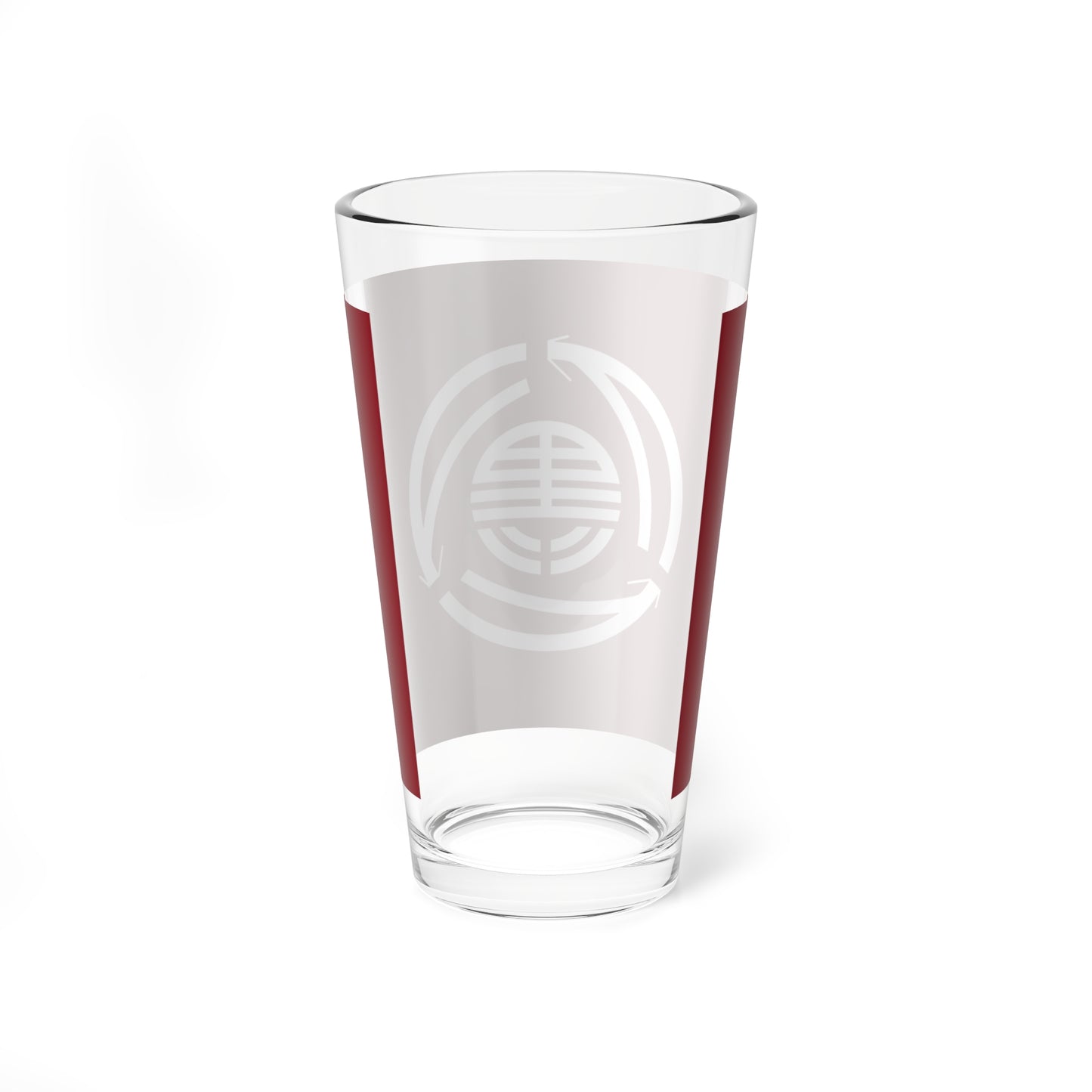 Flag of Kuromatsunai Hokkaido (Japan) Pint Glass 16oz