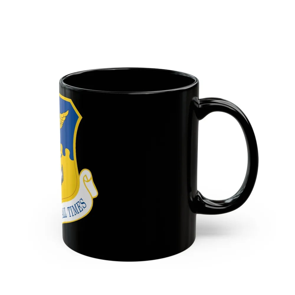 121st Air Refueling Wing (U.S. Air Force) Black Coffee Mug-Go Mug Yourself