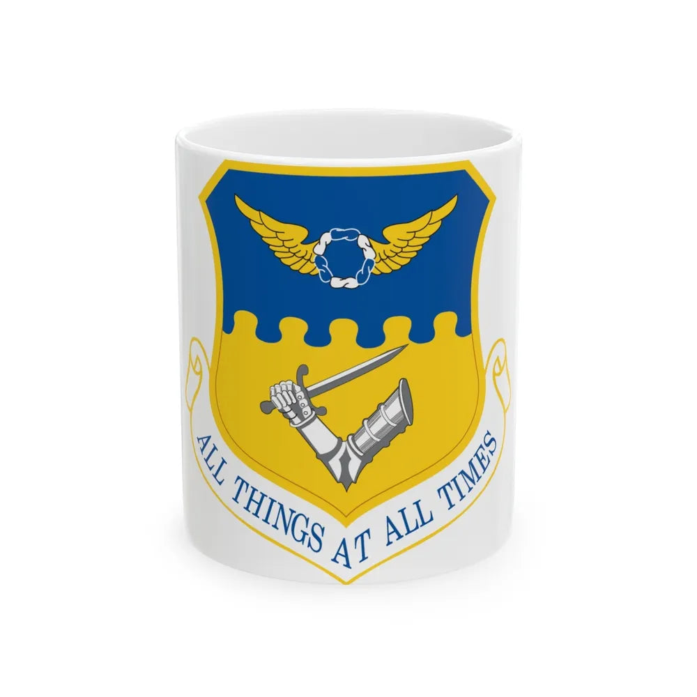 121st Air Refueling Wing (U.S. Air Force) White Coffee Mug-11oz-Go Mug Yourself