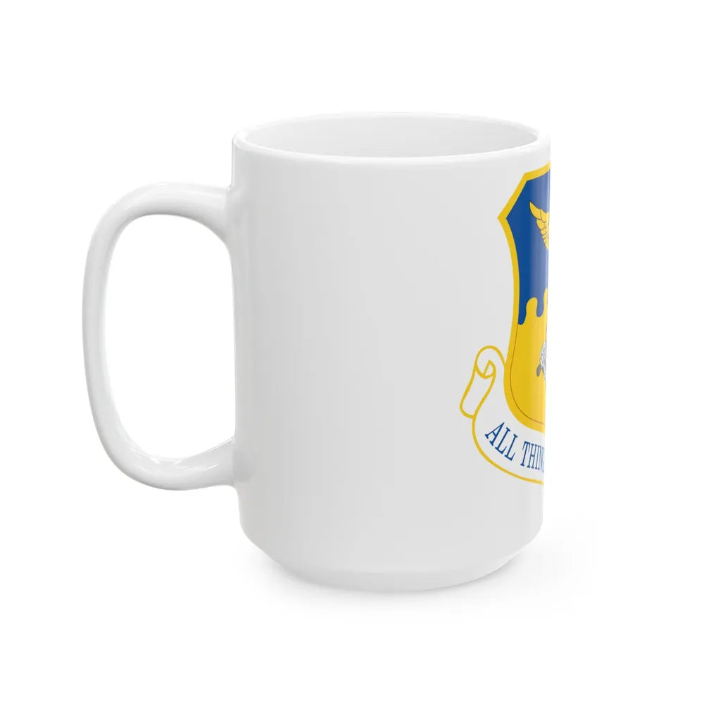 121st Air Refueling Wing (U.S. Air Force) White Coffee Mug-Go Mug Yourself