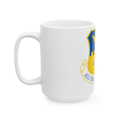 121st Air Refueling Wing (U.S. Air Force) White Coffee Mug-Go Mug Yourself