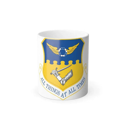 121st Air Refueling Wing (U.S. Air Force) Color Changing Coffee Mug 11oz - Go Mug Yourself