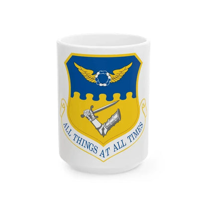 121st Air Refueling Wing (U.S. Air Force) White Coffee Mug 15oz - Go Mug Yourself