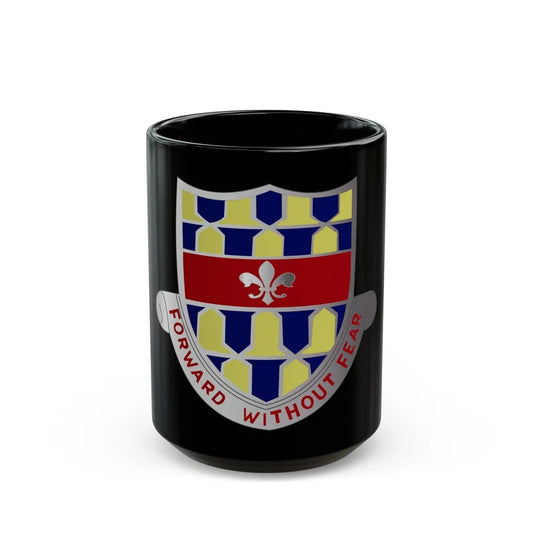 122 Cavalry Regiment (U.S. Army) Black Coffee Mug-15oz-Go Mug Yourself