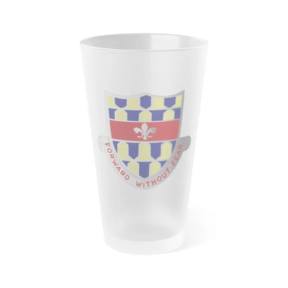 122 Cavalry Regiment (U.S. Army) Frosted Pint Glass 16oz-Go Mug Yourself