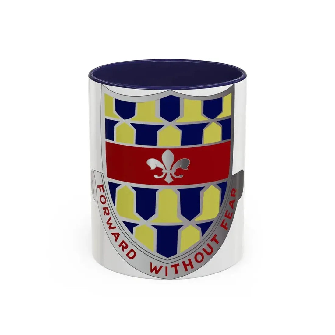 122 Cavalry Regiment (U.S. Army) Accent Coffee Mug 11oz Navy - Go Mug Yourself