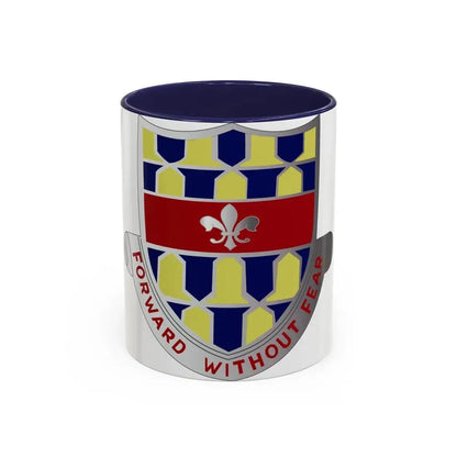 122 Cavalry Regiment (U.S. Army) Accent Coffee Mug 11oz Navy - Go Mug Yourself