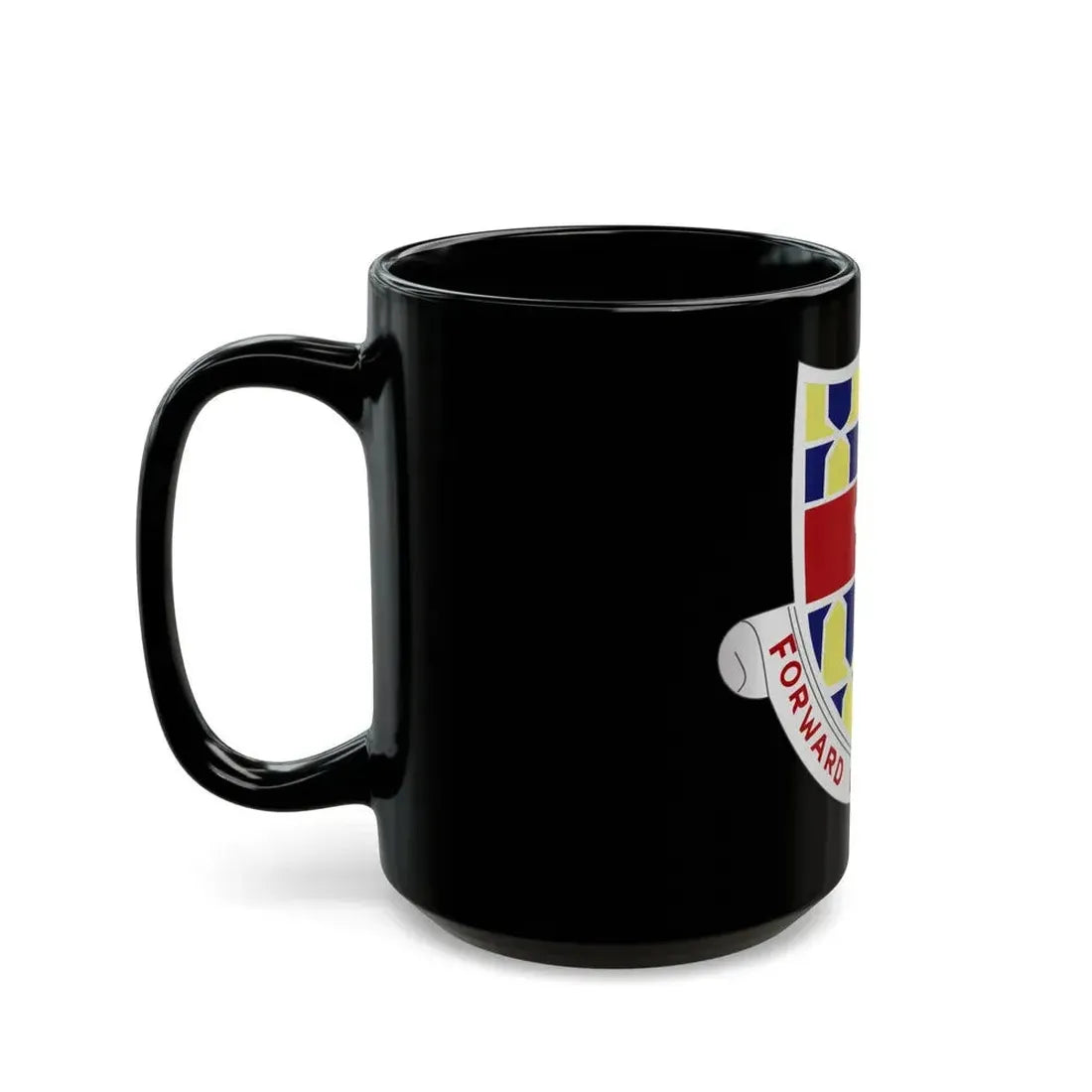 122 Cavalry Regiment (U.S. Army) Black Coffee Mug - Go Mug Yourself