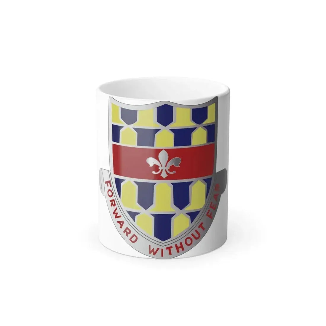 122 Cavalry Regiment (U.S. Army) Color Changing Coffee Mug 11oz - Go Mug Yourself