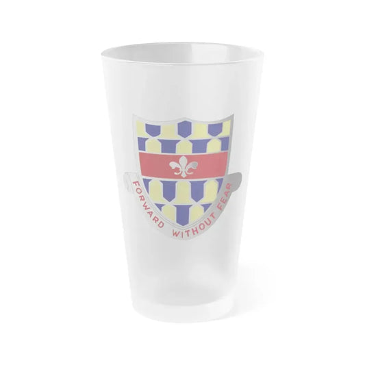 122 Cavalry Regiment (U.S. Army) Frosted Pint Glass 16oz Default Title - Go Mug Yourself