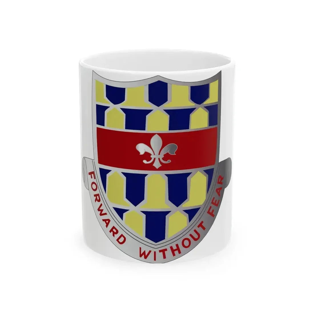 122 Cavalry Regiment (U.S. Army) White Coffee Mug 11oz - Go Mug Yourself