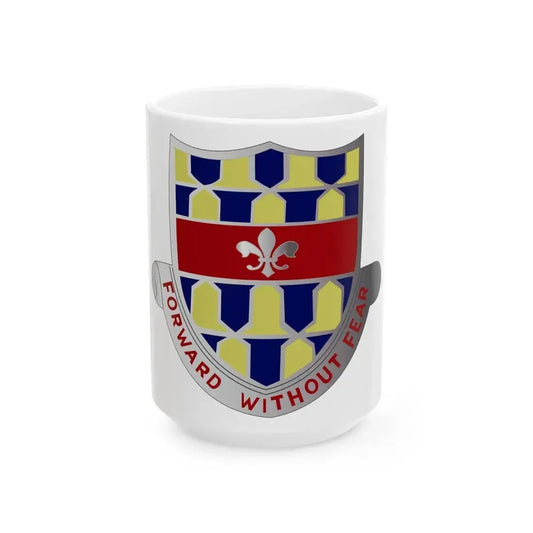 122 Cavalry Regiment (U.S. Army) White Coffee Mug 15oz - Go Mug Yourself